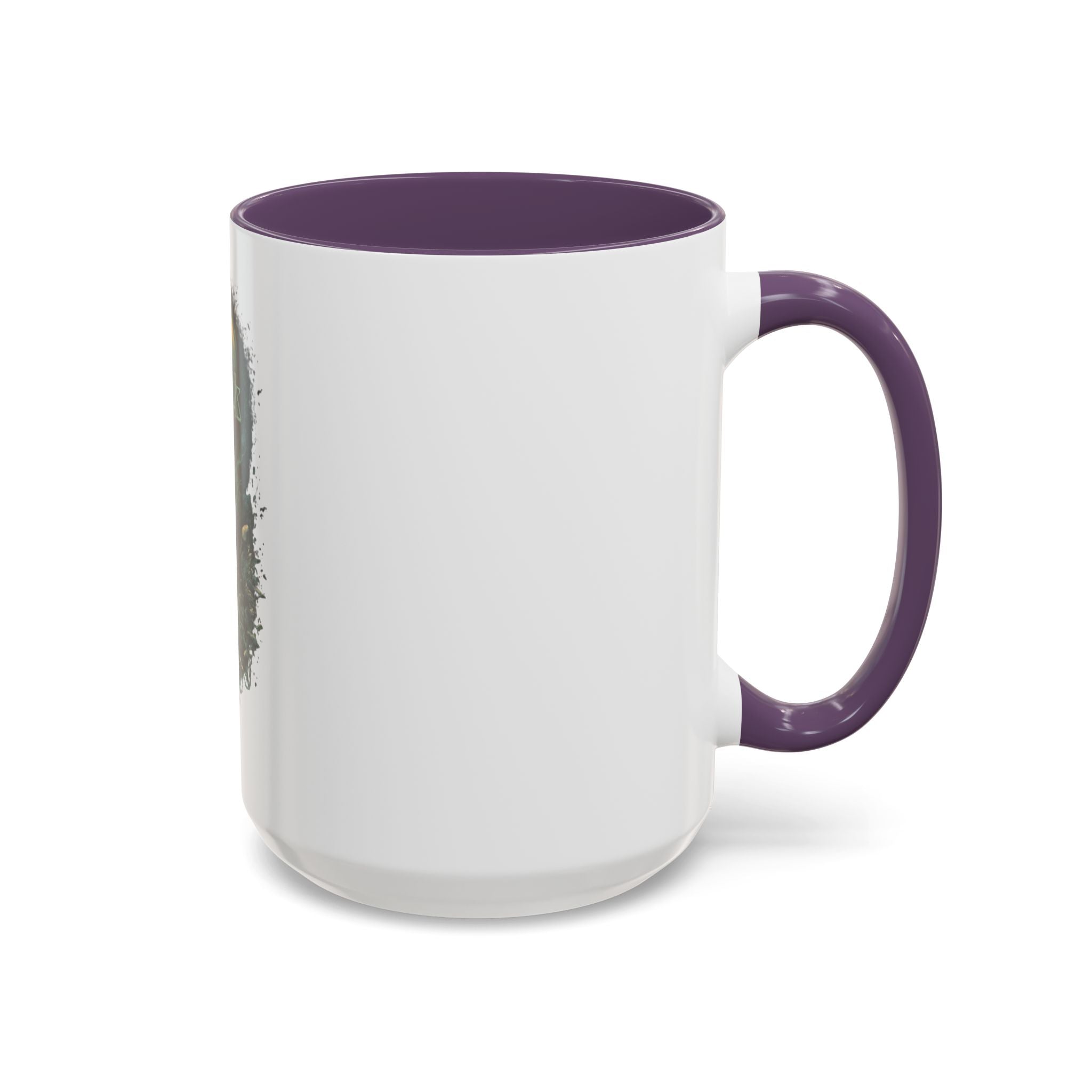 Kenosis Dark Fantasy Accent Coffee Mug — Gothic Skull & Moon Illustration (11/15 oz)