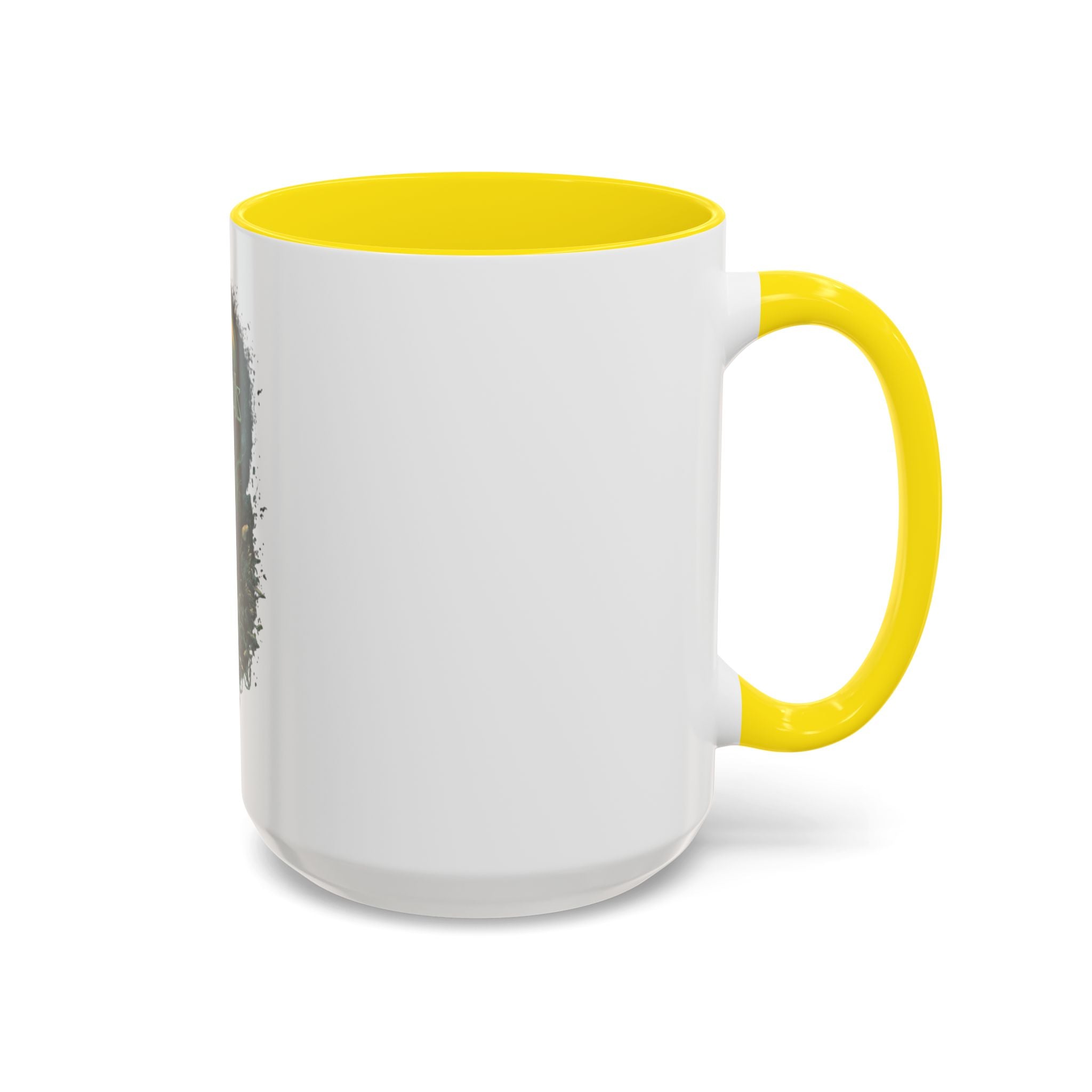 Kenosis Dark Fantasy Accent Coffee Mug — Gothic Skull & Moon Illustration (11/15 oz)