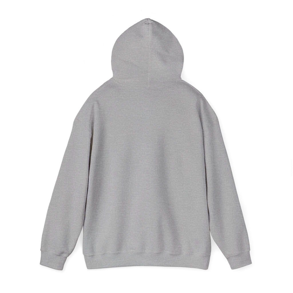 Mossy Forest Bearded Skull Hoodie — Nature Skull Graphic Sweatshirt