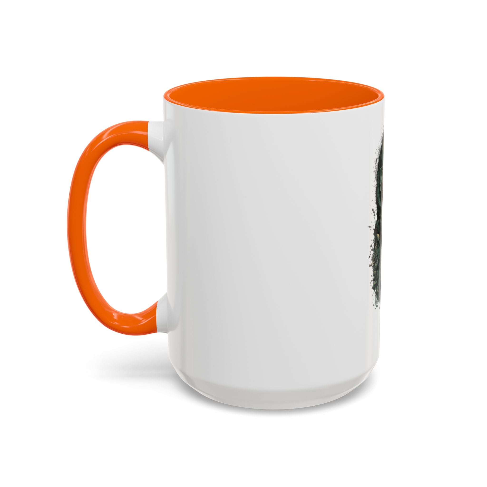 Kenosis Dark Fantasy Accent Coffee Mug — Gothic Skull & Moon Illustration (11/15 oz)