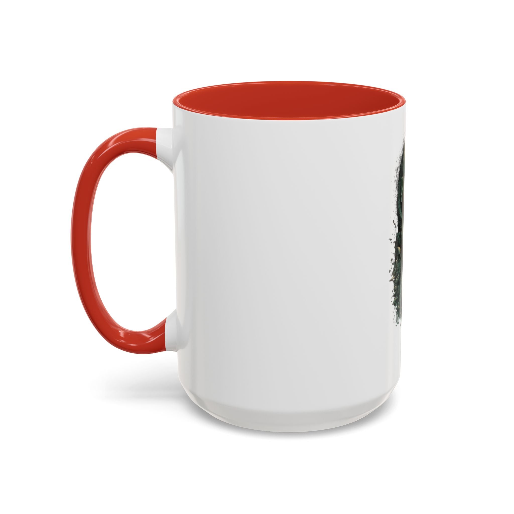 Kenosis Dark Fantasy Accent Coffee Mug — Gothic Skull & Moon Illustration (11/15 oz)