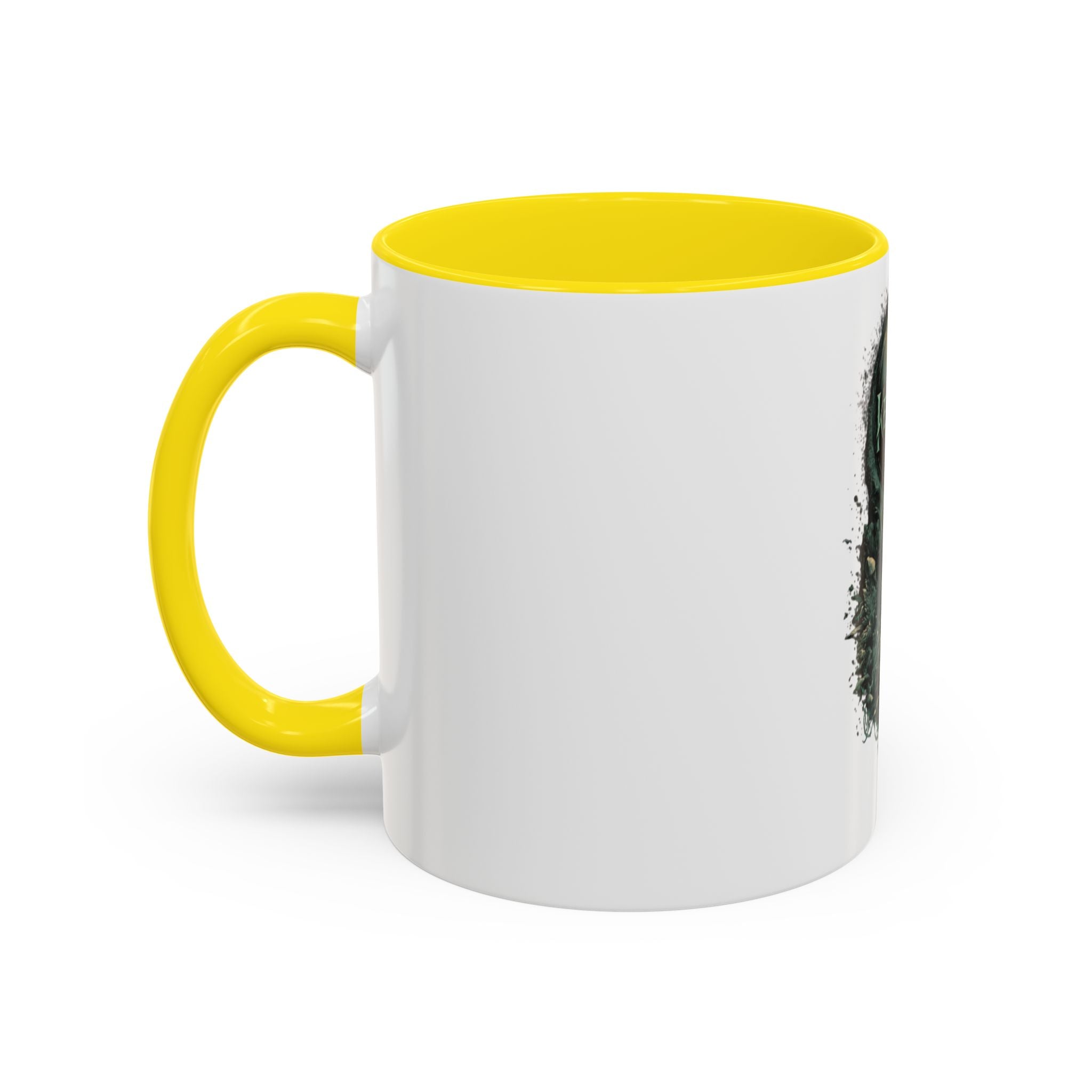 Kenosis Dark Fantasy Accent Coffee Mug — Gothic Skull & Moon Illustration (11/15 oz)