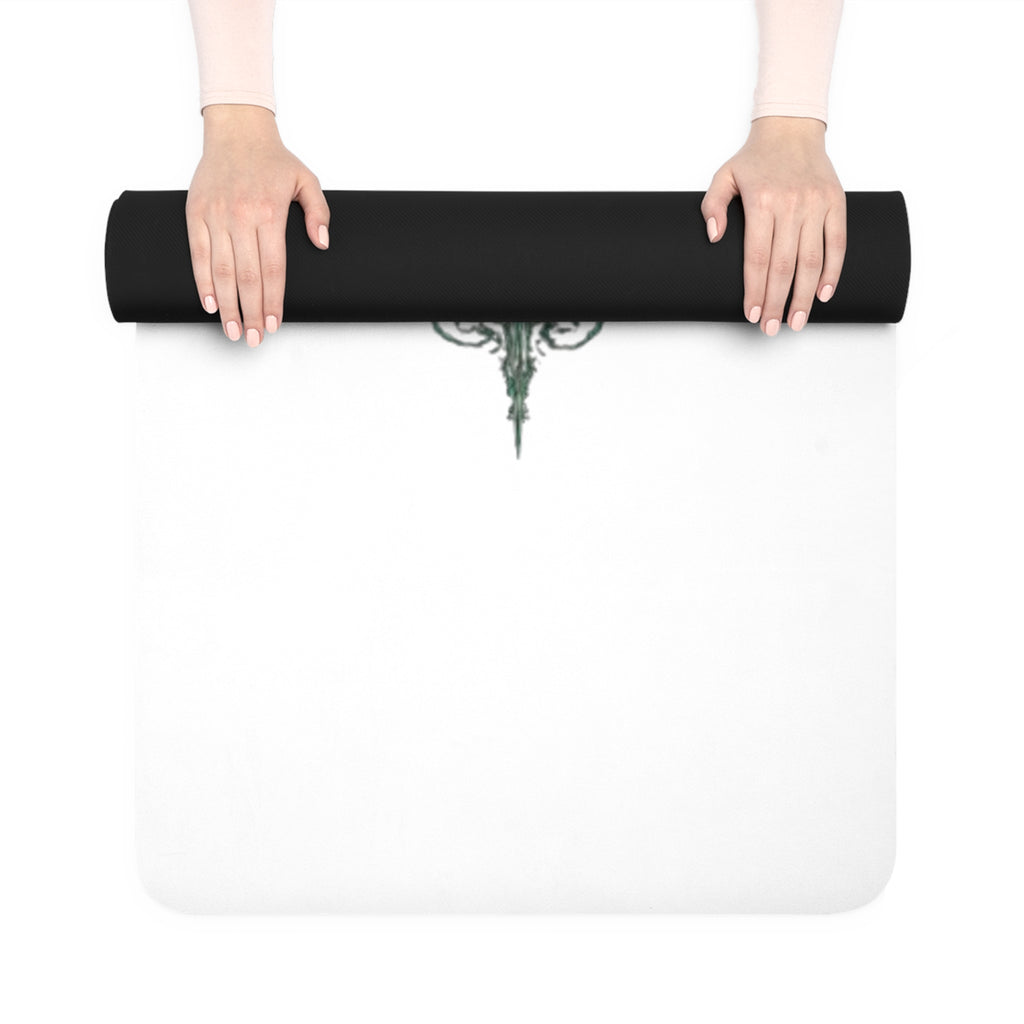 Kenosis Gothic Forest Yoga Mat — Non-Slip Rubber Exercise Mat