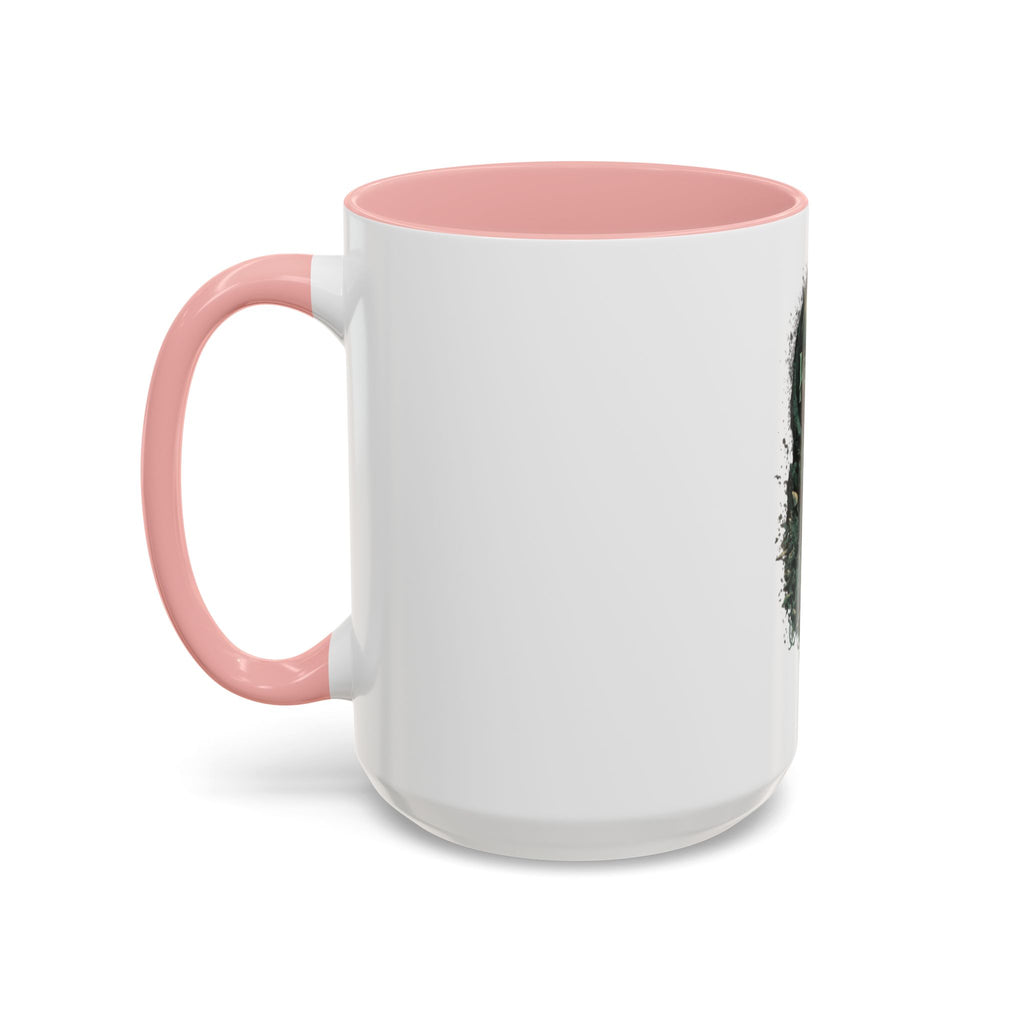 Kenosis Dark Fantasy Accent Coffee Mug — Gothic Skull & Moon Illustration (11/15 oz)