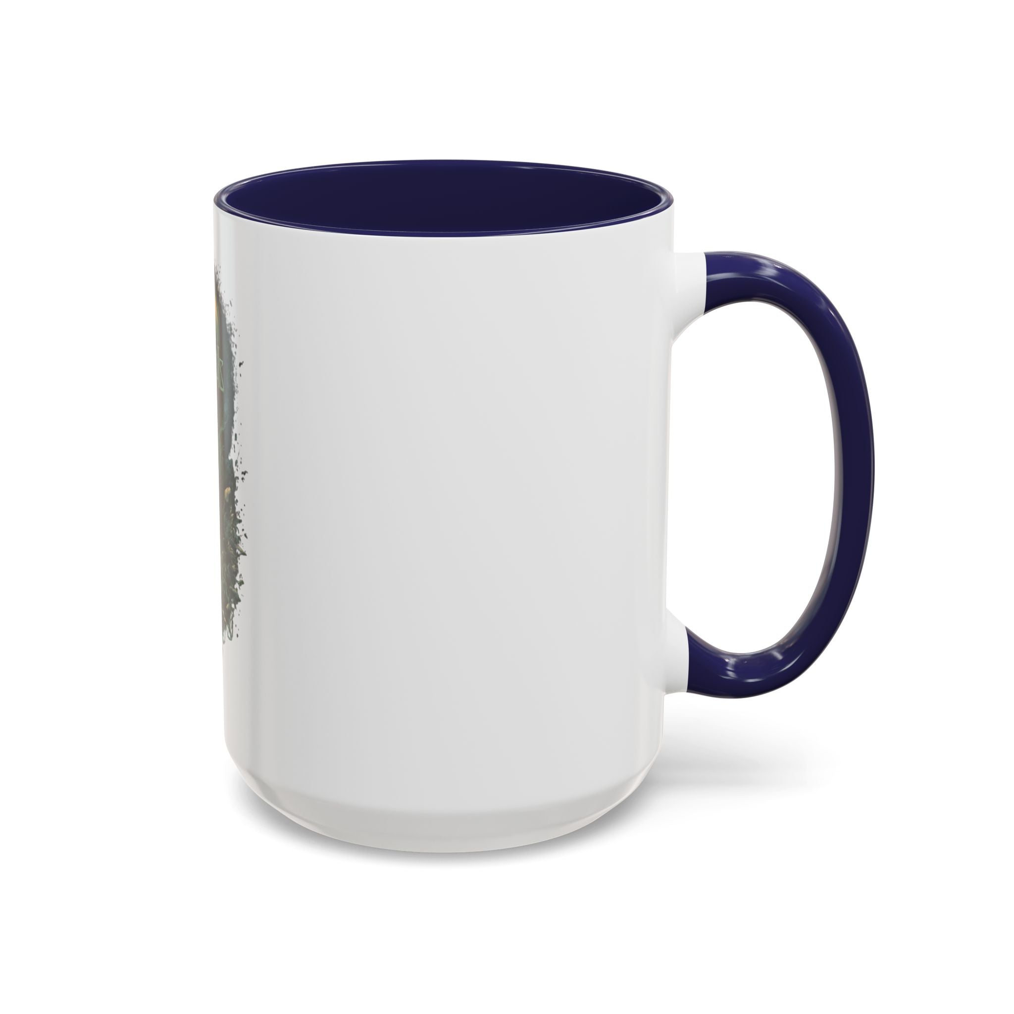 Kenosis Dark Fantasy Accent Coffee Mug — Gothic Skull & Moon Illustration (11/15 oz)